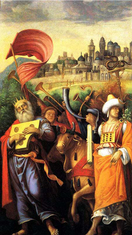David before the Ark of the Covenant